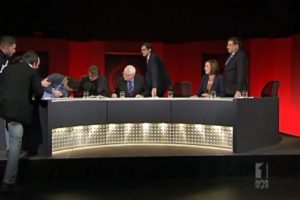 Canlı yayında kimse ne olduğunu anlamadı