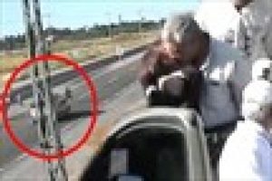 İnanılmaz kaza MOBESE'ye b&ouml;yle yansıdı