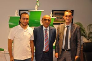 Gen&ccedil;lik Meclisi'nden Bursaspor Kul&uuml;b&uuml;'ne ziyaret