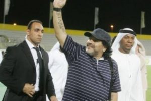 Maradona'nın kalbi El Vasl'da kaldı!