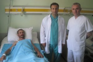 Orhangazi'de ilk bel kırığı ameliyatı