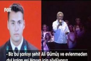 Z&uuml;lf&uuml; Lİvaneli Dağlıca Şehidi i&ccedil;in s&ouml;yledi