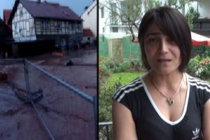 Almanya'yı sel aldı T&uuml;rkler mahsur kaldı