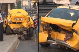E-5'te feci kaza