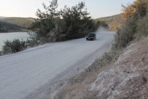 Bursa'da yaz ortasında "Kış"