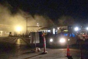 Suriyeli sığınmacılar konteyner kenti savaş alanına &ccedil;evirdi
