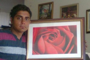 Boynuna dolanan kablo eceli oldu