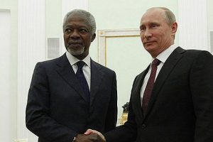 Putin'den Annan'a destek