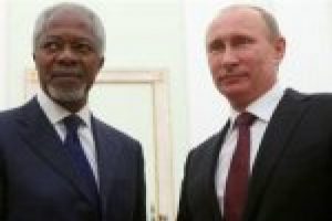Putin'den Annan'a destek