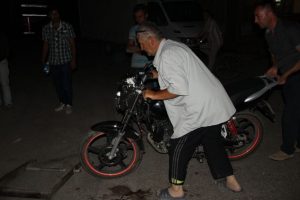 İneg&ouml;l'de motosiklet kazası