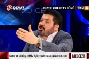 Canlı yayında 'G&ouml;k&ccedil;ek' kavgası