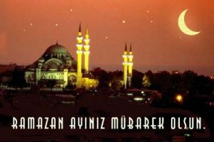 Ramazan ayınız m&uuml;barek olsun