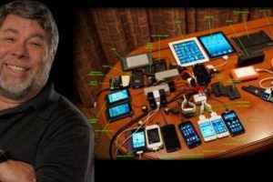 Wozniak ve sırt &ccedil;antası