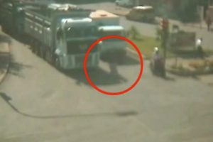 TIR'ın altın b&ouml;yle kaldı!