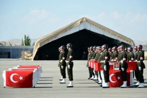 Şehitlerimizi uğurluyoruz