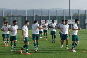Bursasporlu futbolcuların pestili &ccedil;ıktı!