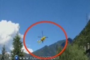Helikopter işte b&ouml;yle d&uuml;şt&uuml;