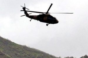 Helikopter teknik arızadan d&uuml;şt&uuml;