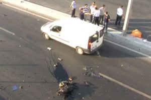 Aşırı hız hayatına mal oldu
