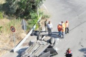 Başkent'te feci kaza