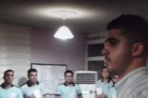 O milletvekili ve oğlu AK Parti Genel Merkezi'nde