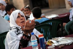 Gazze'de iftar