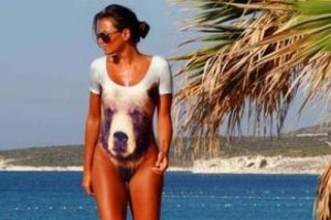 Eda'nın ayısı Rihanna'nın kaplanına karşı