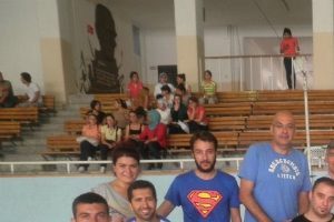 Engelli basketbolculardan g&ouml;steri ma&ccedil;ı