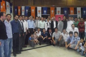 AK Parti'ye gen&ccedil; katılım