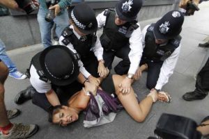 FEMEN'den olimpiyat protestosu