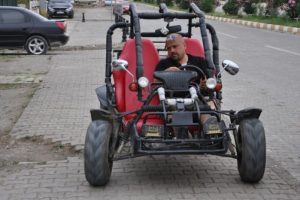 ''Off Road'' yarışı i&ccedil;in &ccedil;&ouml;l aracı yapacaklar