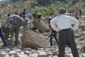 K&ouml;yl&uuml;ler &ccedil;atışma b&ouml;lgesinden 14 ceset topladı