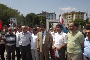 BBP Bursa Teşkilatı askere gitmek i&ccedil;in başvuruda bulundu