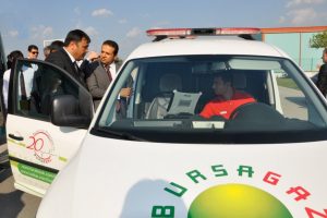 Bursagaz T&uuml;rkmenistanlı misafirlerini ağırladı