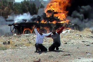 Halep bombardıman altında