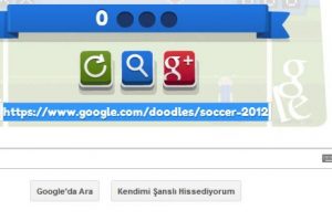 Google Londra 2012 penaltı oyunu en y&uuml;ksek puan