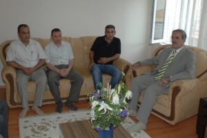 Başkan Altepe bı&ccedil;aklanan şof&ouml;r&uuml; ziyaret etti