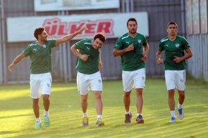 Bursaspor'da keyifler yerinde