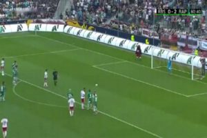 Futbol tarihinin en k&ouml;t&uuml; penaltısı