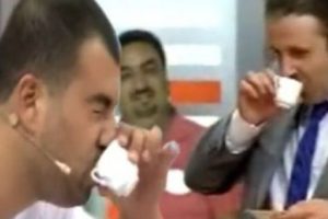 Tuzlu kahve i&ccedil;me rekoru kırdılar
