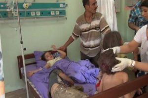 Yaralı Suriyeliler Kilis'te