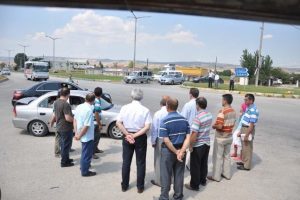 '&Ouml;l&uuml;m kavşağı'na Şahin el attı