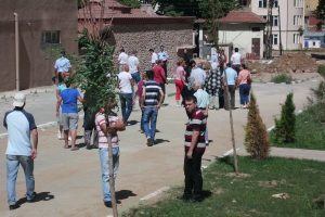 Doğanbey TOKİ'de bayram hareketliliği