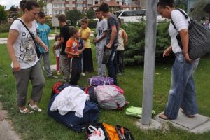 7 kişilik aile yanmaktan son anda kurtuldu
