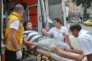 İneg&ouml;l'de trafik kazası: 5 yaralı