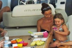 Pınar'ın tatil keyfi