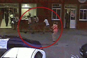 Hastanedeki o an kameraya b&ouml;yle yansıdı