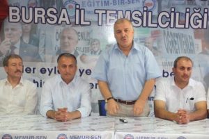 Memur-Sen &uuml;yeleri bayramda bir araya geldi