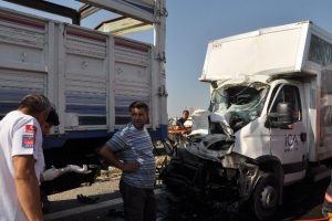 TEM otoyolunda kaza: 1 yaralı