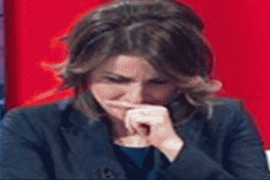 TRT spikeri canlı yayında b&ouml;yle ağladı
